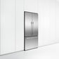 Fisher and Paykel Non Plumbed American Fridge Freezer – Stainless Steel | RF610ADX5