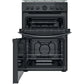 Indesit ID67G0MCB/UK Double Cooker - Black