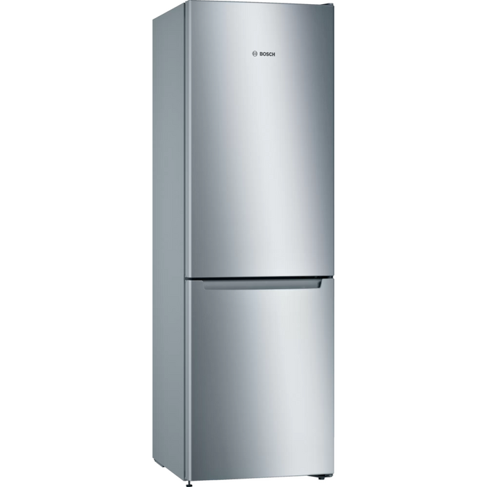 Bosch KGN33NLEAG 176 x 60cm, Frost Free, Fridge Freezer, Stainless Steel