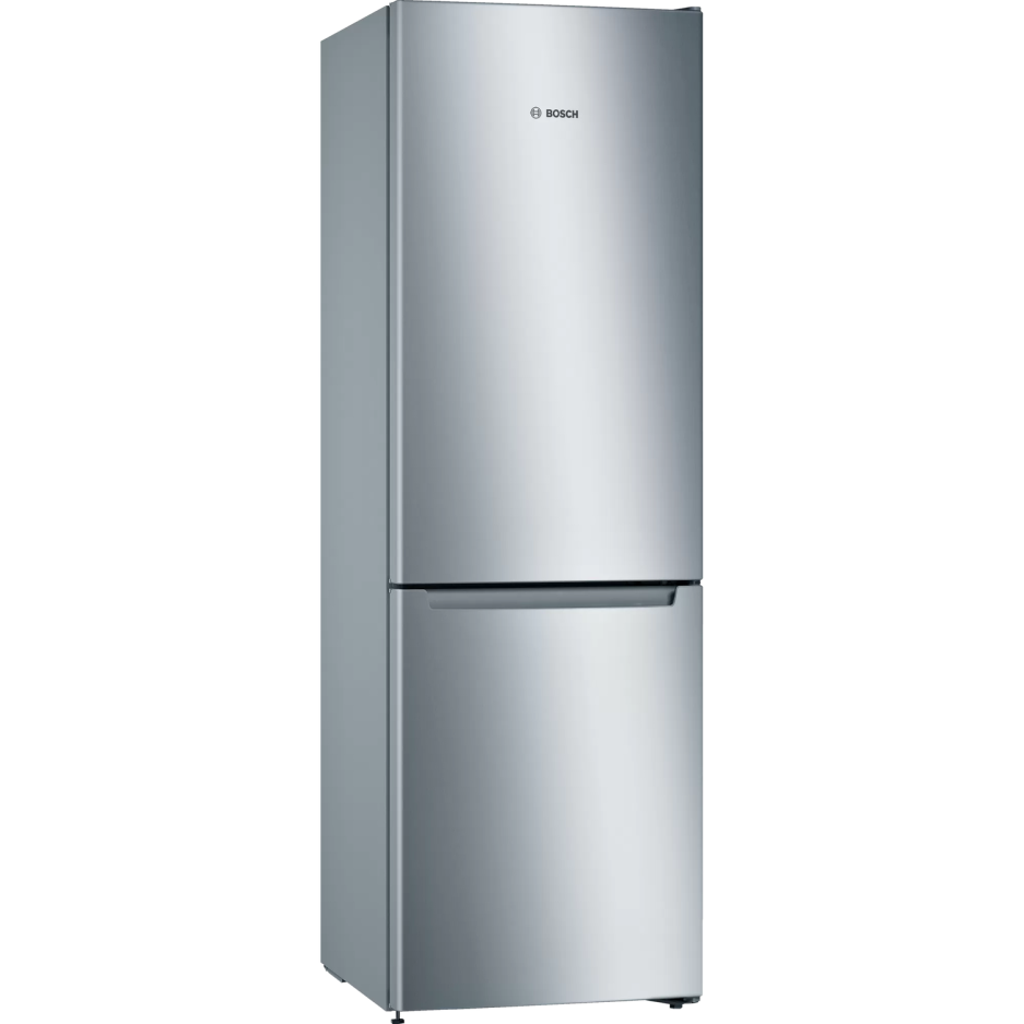 Bosch KGN33NLEAG 176 x 60cm, Frost Free, Fridge Freezer, Stainless Steel