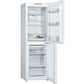 Bosch KGN34NWEAG, Serie 2, 50/50, Frost Free Fridge Freezer, White