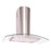90cm Curved Glass Cooker Hood SS Brands Luxair Cooker Hoods LA-90-CVD-GL-UK