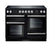 Rangemaster NEX110EIBL/C Nexus Electric Induction 110 Range Cooker Black Chrome