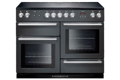 Rangemaster Nexus NEX110EISL/C, Electric Range Cooker w/ Induction Hob, Slate