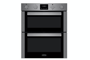 Belling BI703FPSTA, 60cm, Built Under Double Oven, Stainless Steel