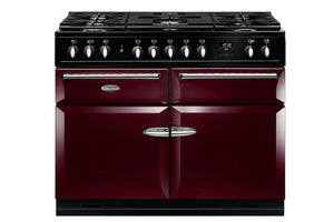 Stanley Supreme Deluxe 110cm Dual Fuel Range Cooker | SDL110DFCBY | Cranberry