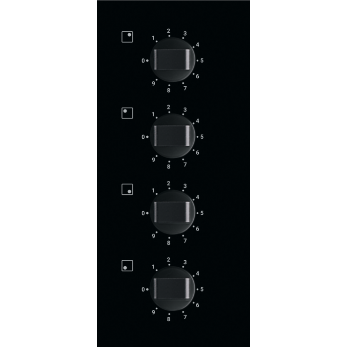 Zanussi ZHRN640K Radiant Hob 60 cm Built-in Ceramic Hob