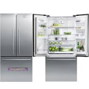 Fisher and Paykel Non Plumbed American Fridge Freezer – Stainless Steel | RF610ADX5