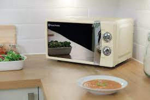 Russell Hobbs 17L 700W Freestanding Microwave RHMM701C Cream