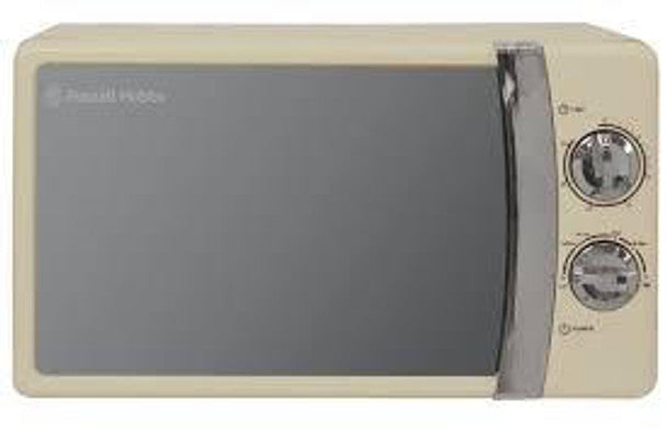 Russell Hobbs 17L 700W Freestanding Microwave RHMM701C Cream