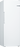Bosch GSN29VWEVG Single Door Upright Freezer-White